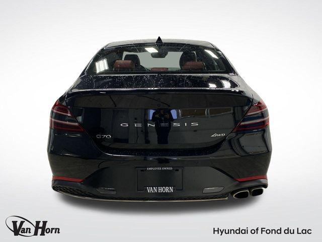 used 2023 Genesis G70 car, priced at $29,495