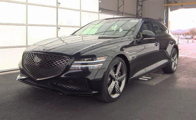 used 2024 Genesis G80 car, priced at $56,450