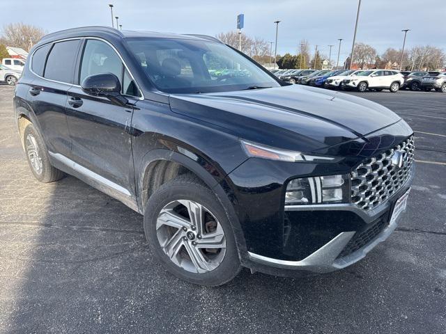 used 2021 Hyundai Santa Fe car, priced at $17,600