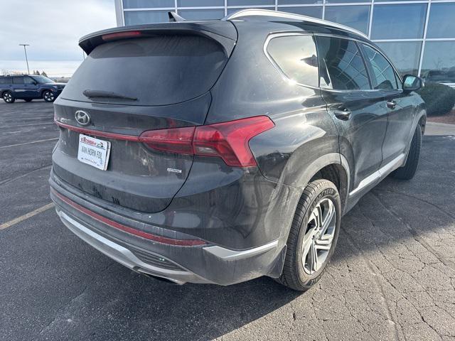 used 2021 Hyundai Santa Fe car, priced at $17,600