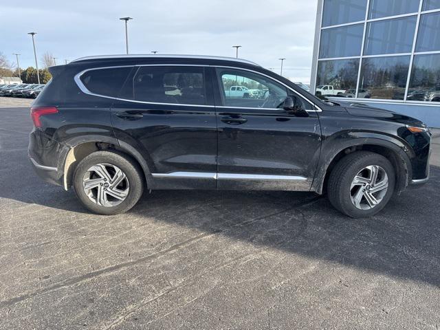 used 2021 Hyundai Santa Fe car, priced at $17,600