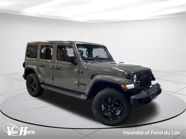 used 2022 Jeep Wrangler Unlimited car, priced at $36,487