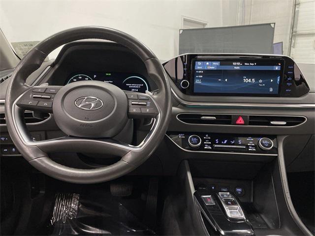 used 2020 Hyundai Sonata Hybrid car, priced at $19,997