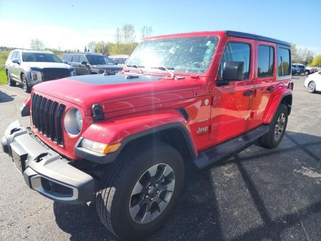 used 2018 Jeep Wrangler Unlimited car, priced at $29,222