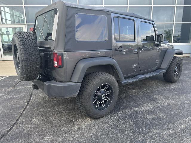 used 2018 Jeep Wrangler JK Unlimited car, priced at $18,200