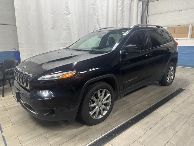 used 2018 Jeep Cherokee car, priced at $17,233