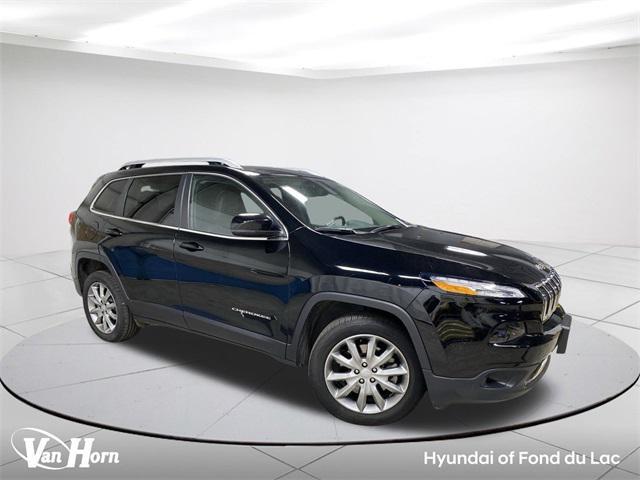 used 2018 Jeep Cherokee car, priced at $17,120