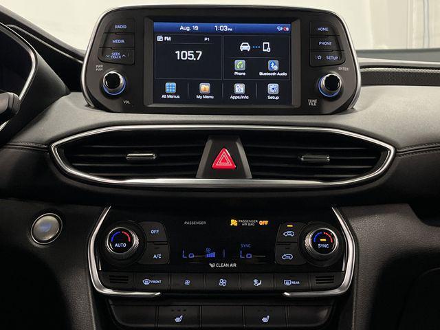 used 2020 Hyundai Santa Fe car, priced at $17,105