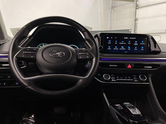 used 2023 Hyundai Sonata Hybrid car, priced at $24,990