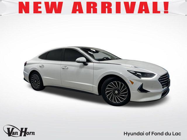 used 2023 Hyundai Sonata Hybrid car, priced at $24,990