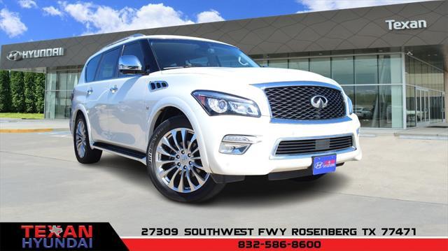 used 2017 INFINITI QX80 car, priced at $25,999