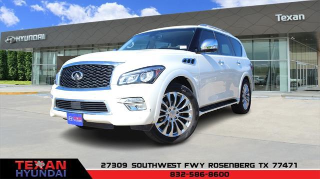 used 2017 INFINITI QX80 car, priced at $25,999