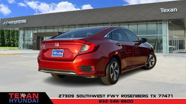 used 2021 Honda Civic car, priced at $20,798