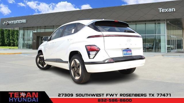 new 2025 Hyundai Kona EV car, priced at $42,890