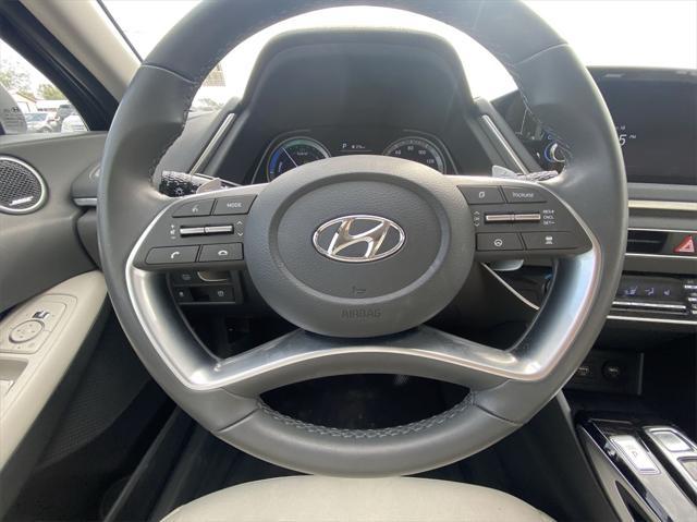 used 2023 Hyundai Sonata Hybrid car, priced at $26,999