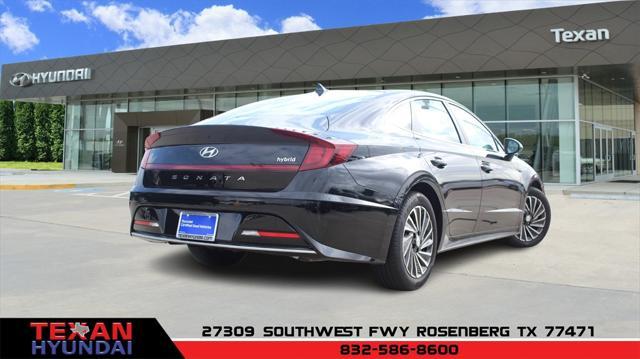 used 2023 Hyundai Sonata Hybrid car, priced at $26,999