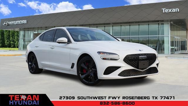 used 2022 Genesis G70 car, priced at $36,997