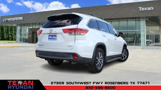 used 2019 Toyota Highlander car, priced at $24,998