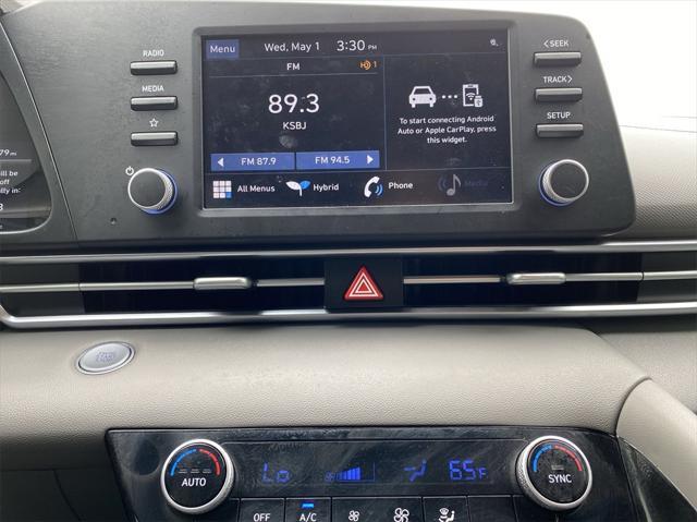 used 2023 Hyundai ELANTRA HEV car, priced at $20,999