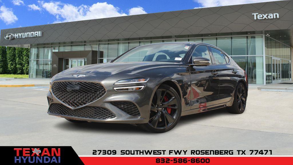 used 2023 Genesis G70 car, priced at $33,496