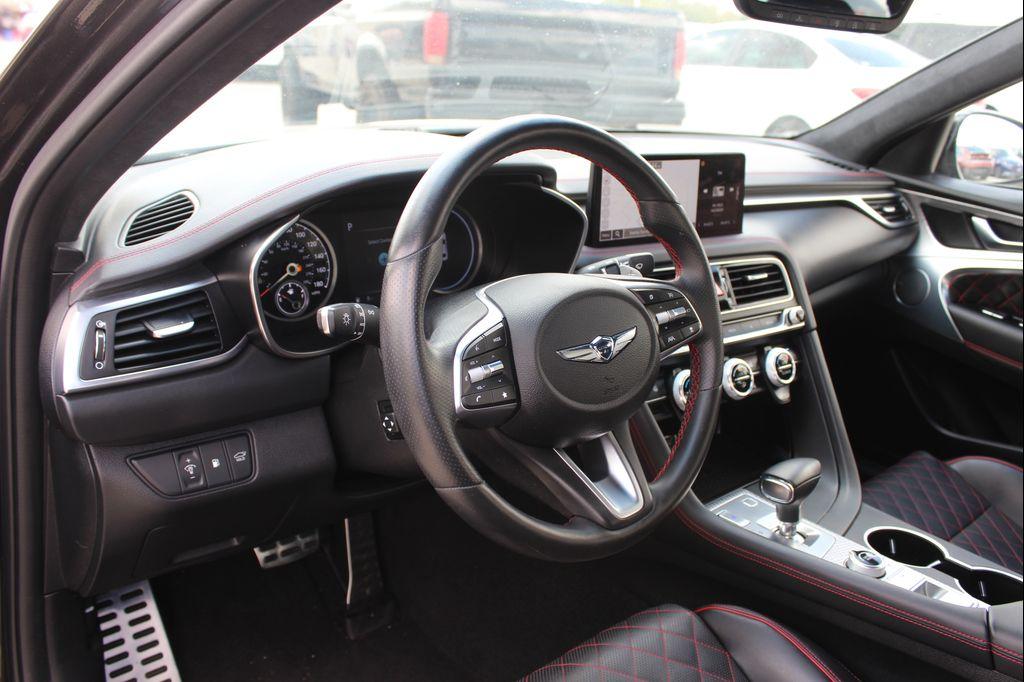 used 2023 Genesis G70 car, priced at $33,496