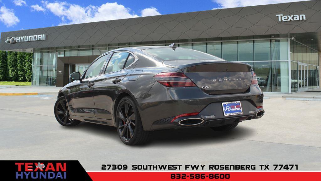 used 2023 Genesis G70 car, priced at $33,496