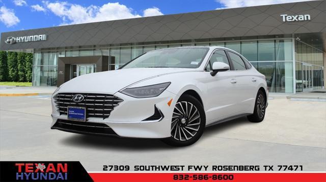 used 2023 Hyundai Sonata Hybrid car, priced at $30,999