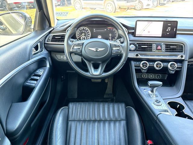 used 2022 Genesis G70 car, priced at $28,998