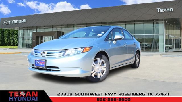 used 2012 Honda Civic Hybrid car, priced at $9,499