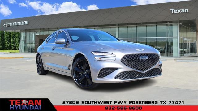 used 2023 Genesis G70 car, priced at $29,598