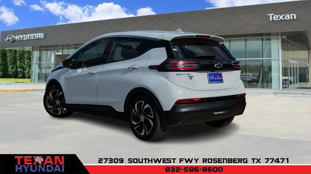 used 2022 Chevrolet Bolt EV car, priced at $16,496