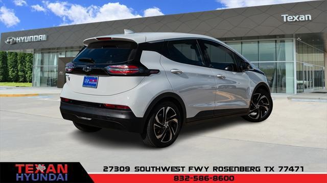 used 2022 Chevrolet Bolt EV car, priced at $16,496