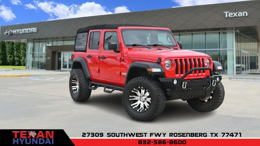 used 2019 Jeep Wrangler Unlimited car, priced at $26,999