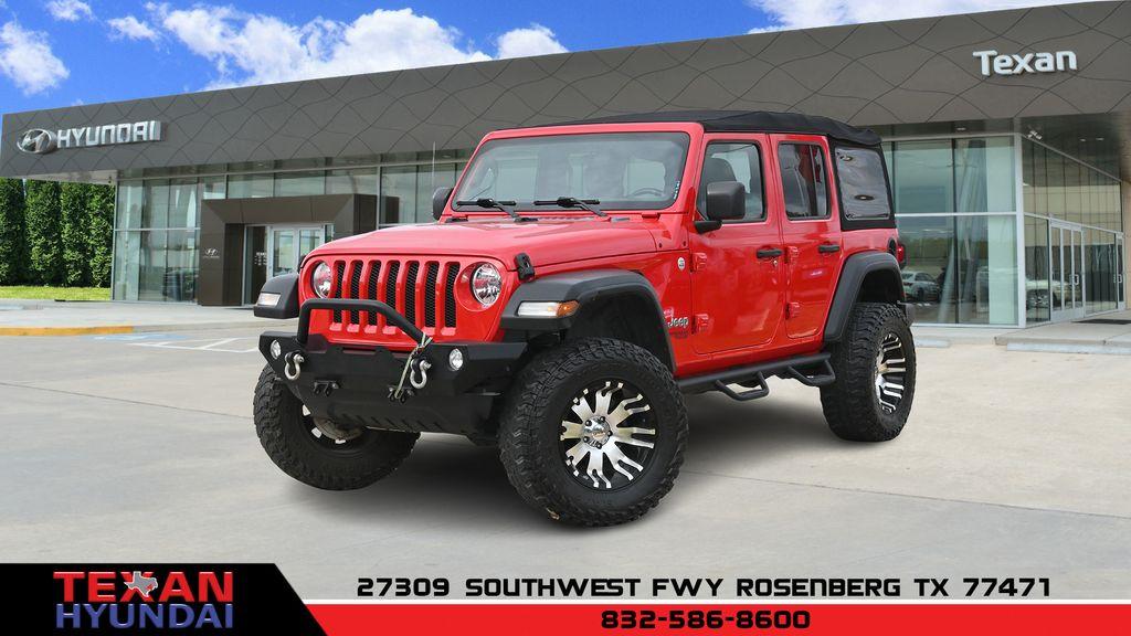used 2019 Jeep Wrangler Unlimited car, priced at $26,999