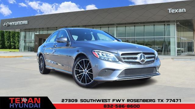 used 2021 Mercedes-Benz C-Class car, priced at $29,798