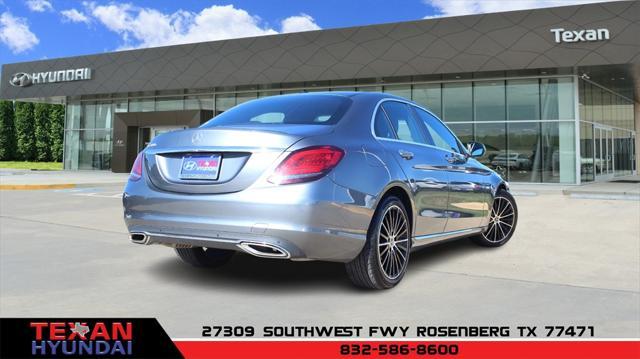 used 2021 Mercedes-Benz C-Class car, priced at $29,798