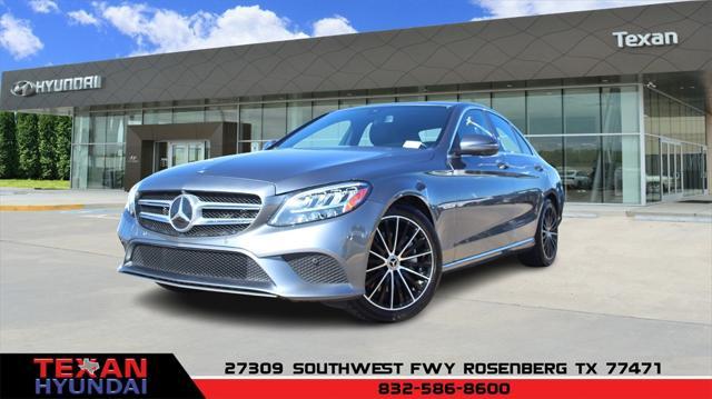 used 2021 Mercedes-Benz C-Class car, priced at $30,999