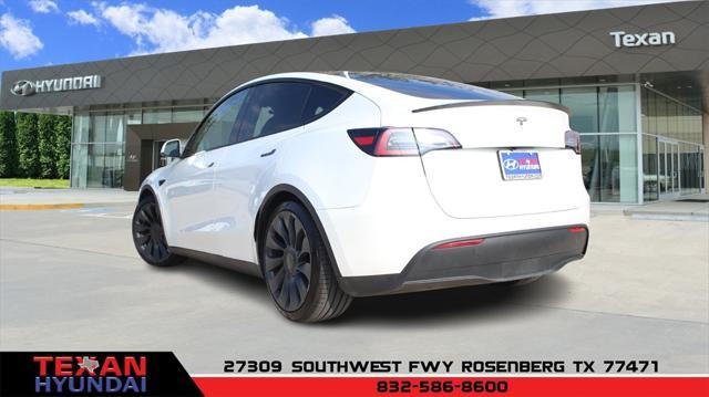 used 2020 Tesla Model Y car, priced at $31,999