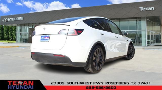 used 2020 Tesla Model Y car, priced at $31,999