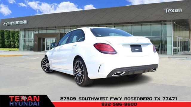 used 2021 Mercedes-Benz C-Class car, priced at $28,996