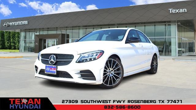 used 2021 Mercedes-Benz C-Class car, priced at $28,996