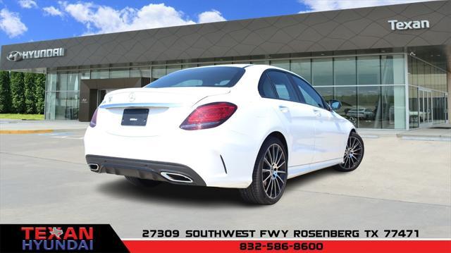 used 2021 Mercedes-Benz C-Class car, priced at $28,996