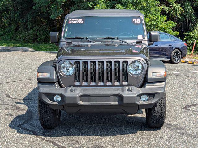 used 2018 Jeep Wrangler Unlimited car, priced at $25,997