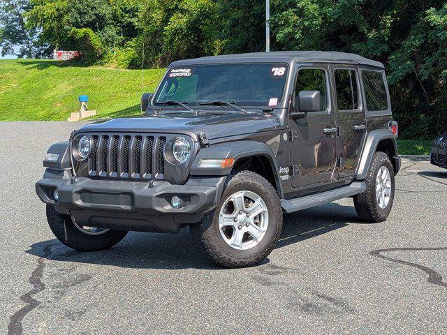 used 2018 Jeep Wrangler Unlimited car, priced at $25,997