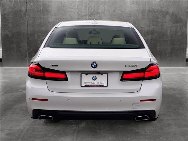 used 2021 BMW 530 car, priced at $35,495