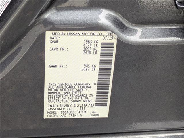 used 2020 Nissan Altima car, priced at $11,997