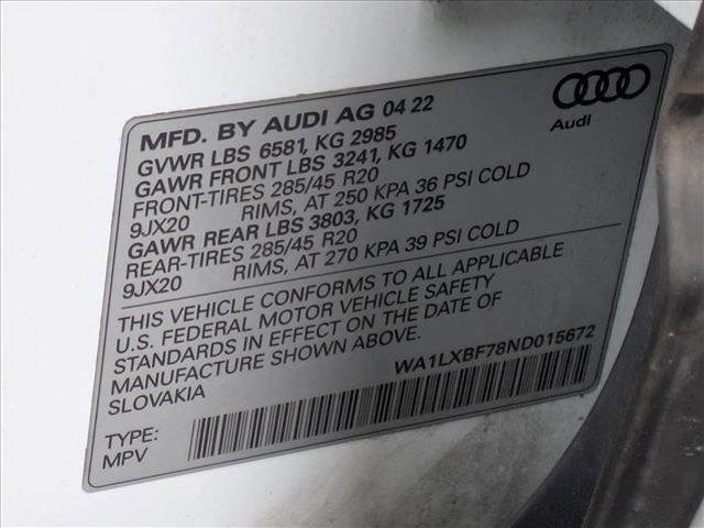 used 2022 Audi Q7 car, priced at $36,997