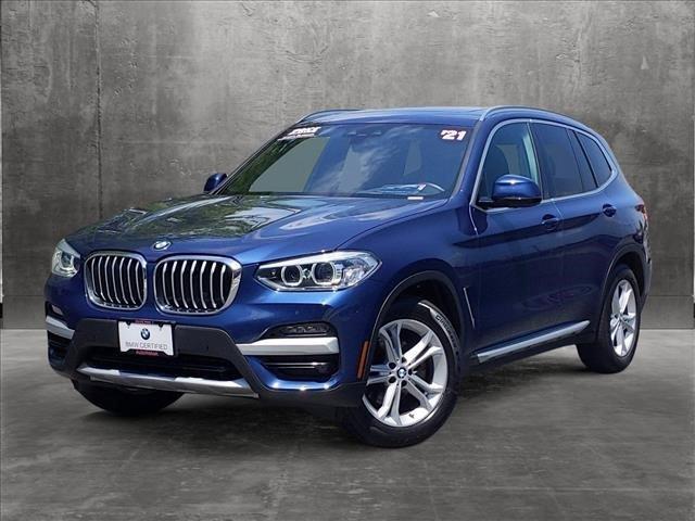 used 2021 BMW X3 car, priced at $34,795