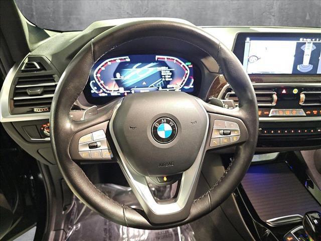 used 2022 BMW X3 car, priced at $37,550