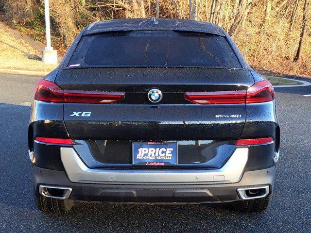 used 2021 BMW X6 car, priced at $46,495